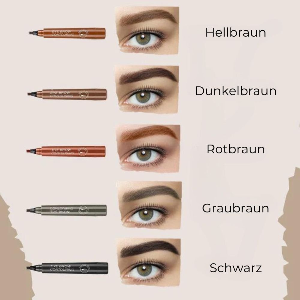 1+1 GRATIS | BrowElegance™ | Microblading - Augenbrauenstift [Letzter Tagesrabatt] - Soliqlo