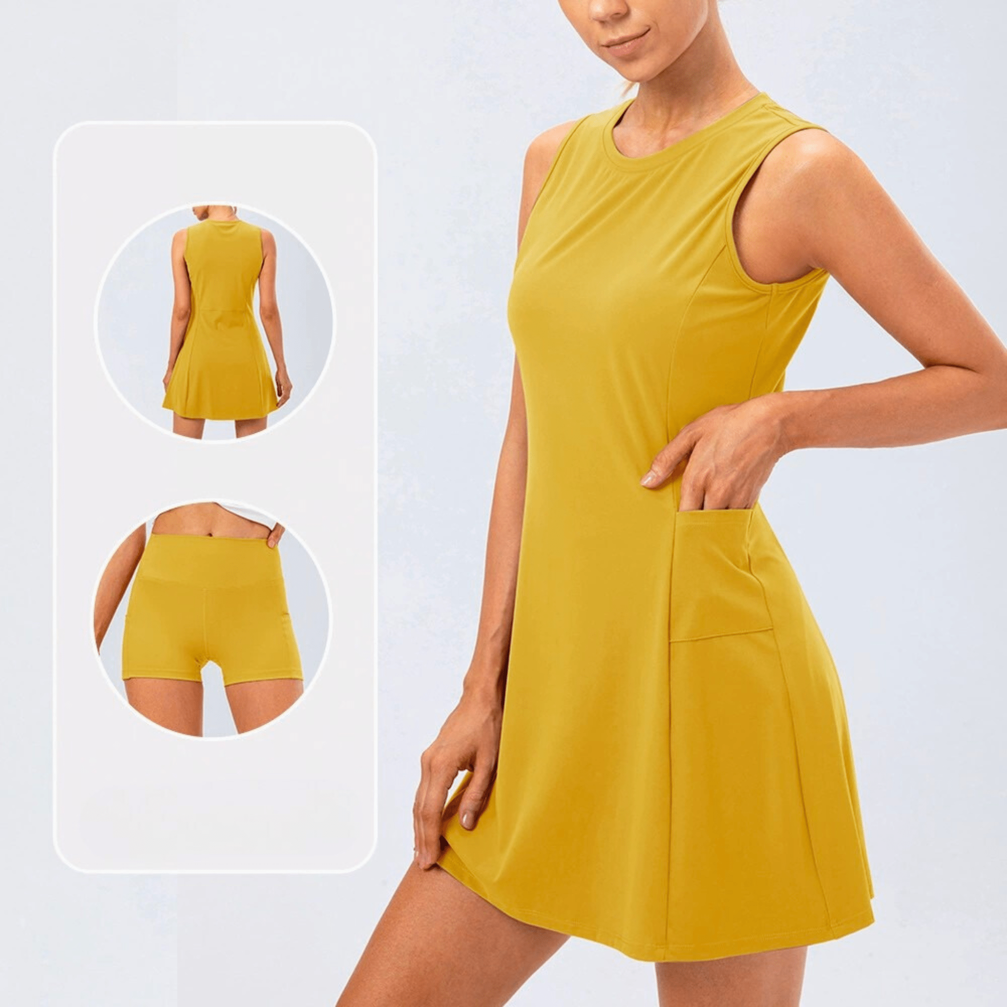Aether Active Dress Set - Soliqlo