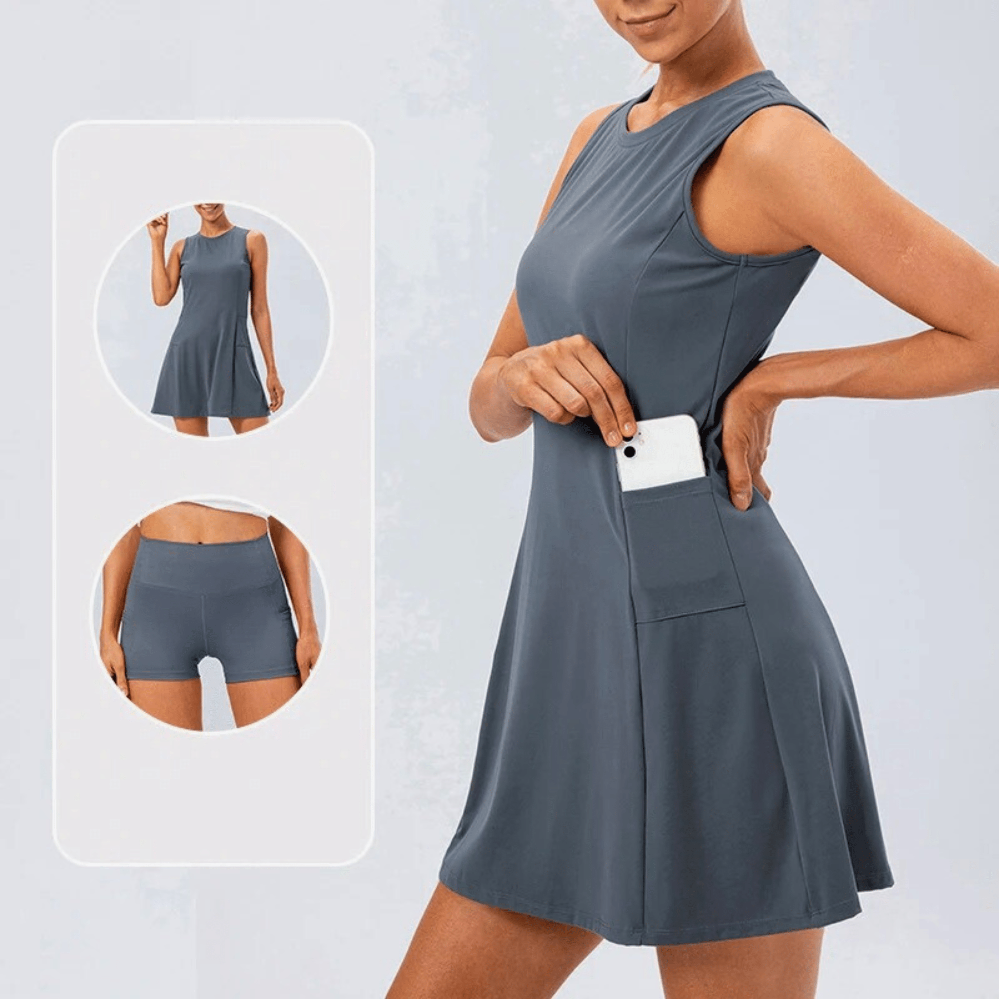 Aether Active Dress Set - Soliqlo