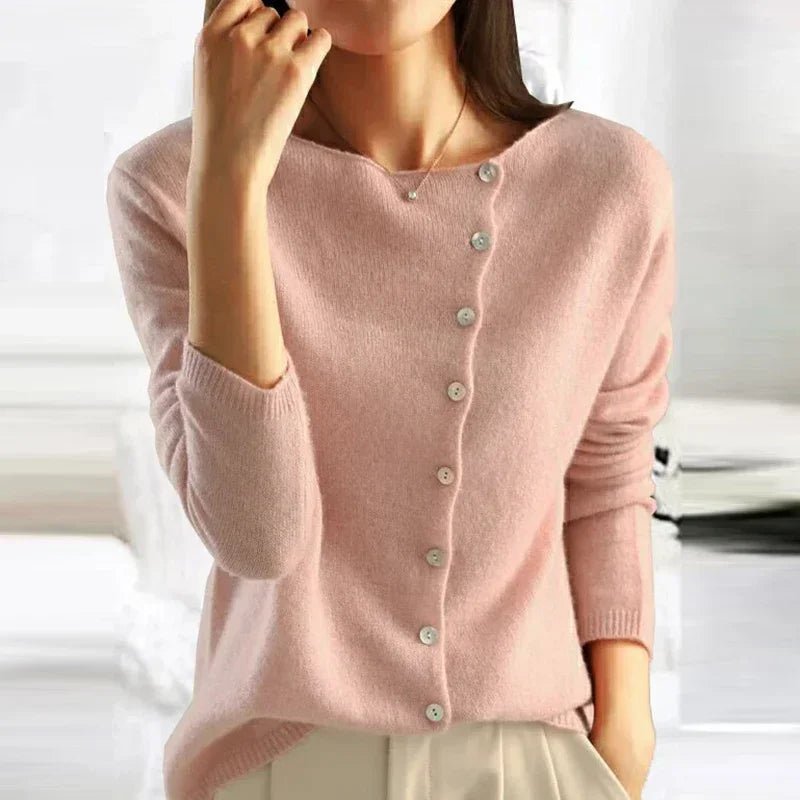 Chic Nest Cardigans | Elegant Button Design - Soliqlo