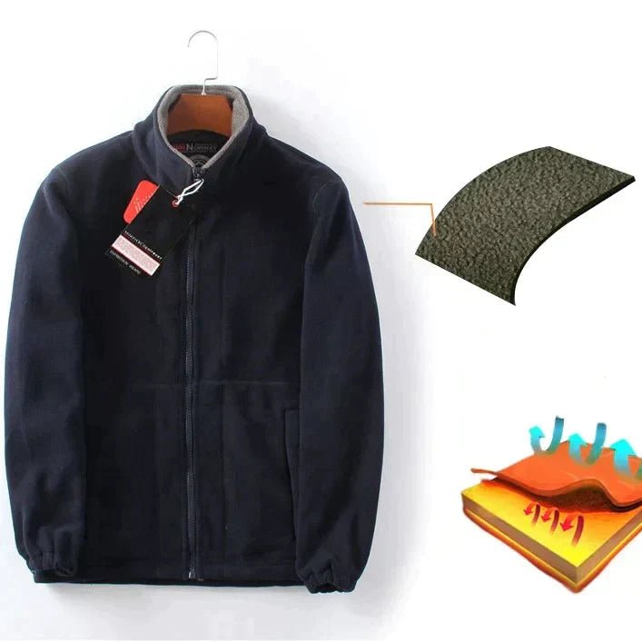 Double - Layer Fleece Hooded Jacket (50% OFF＆Free Shipping) - Soliqlo