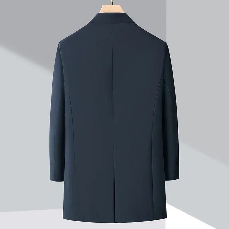 Executive Winter Lapel Coat - Soliqlo