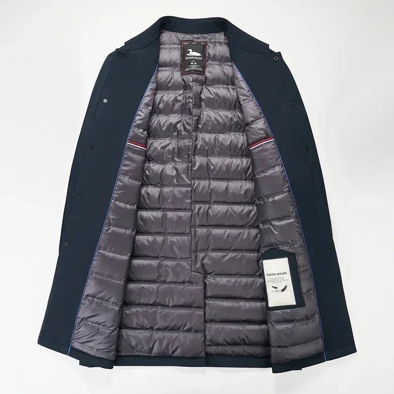 Executive Winter Lapel Coat - Soliqlo