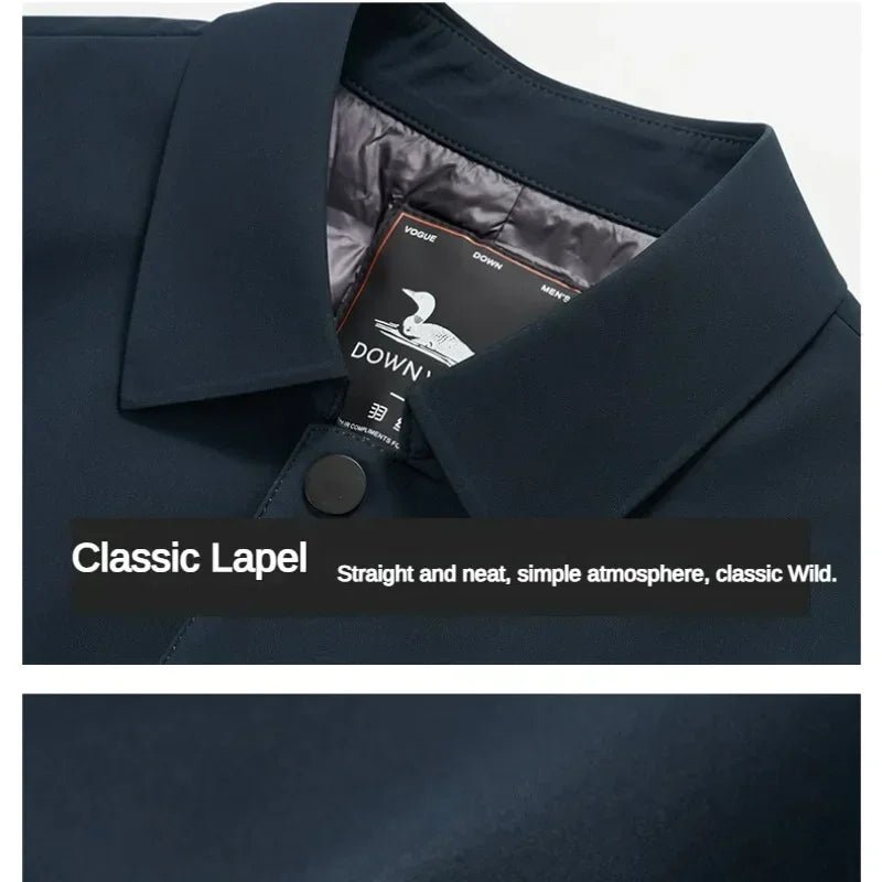 Executive Winter Lapel Coat - Soliqlo