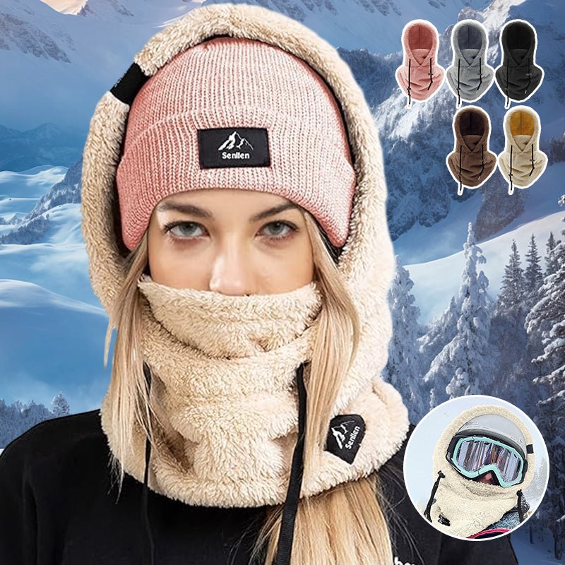 Frost Guard Ski mask with hood - Soliqlo