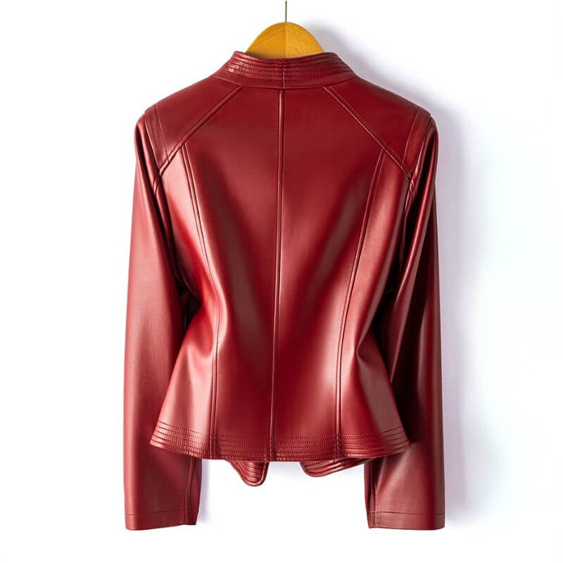 Hellena Leather Jacket - Soliqlo