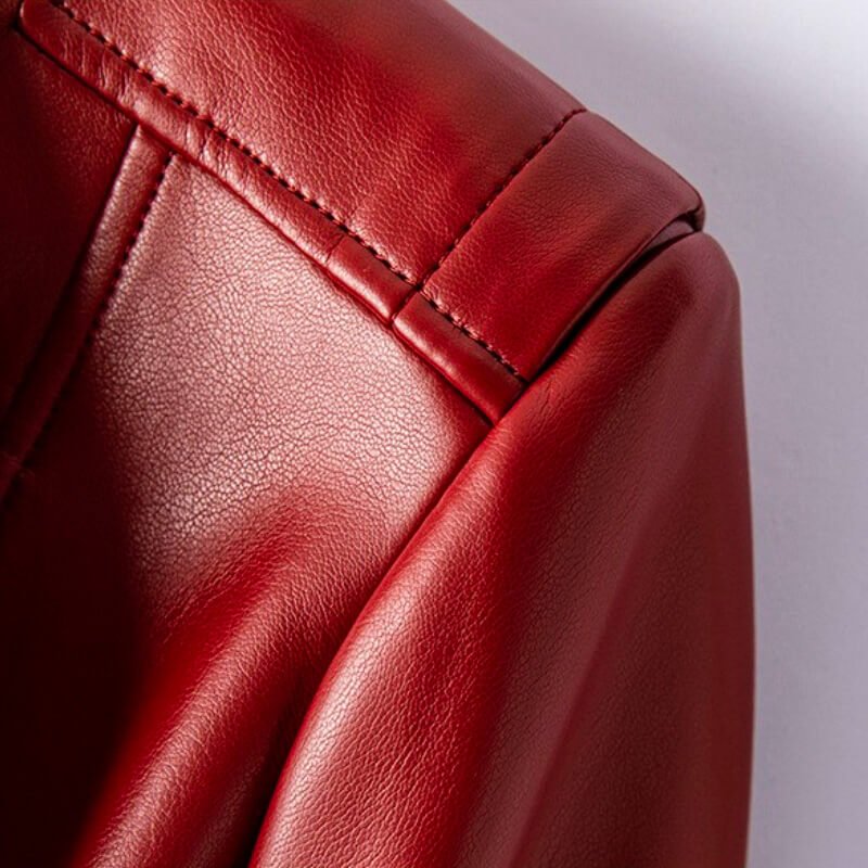 Hellena Leather Jacket - Soliqlo