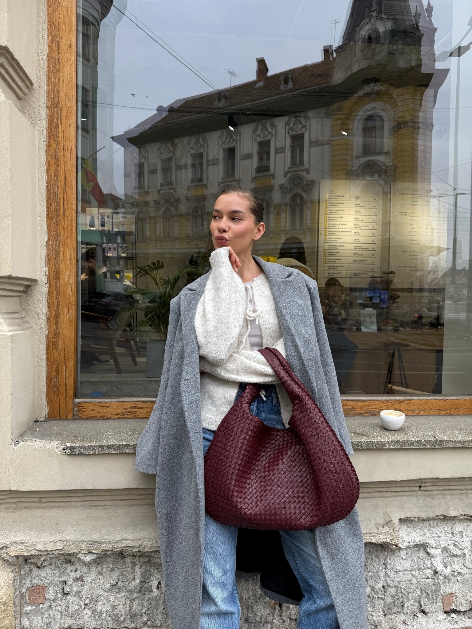 Knit Luxe cardigan with tie details - Soliqlo