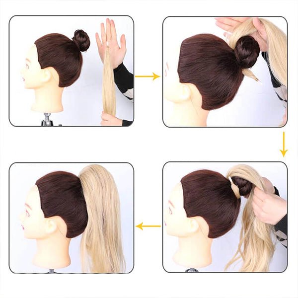 Leah Lift Double Style Ponytail for Volume - Soliqlo