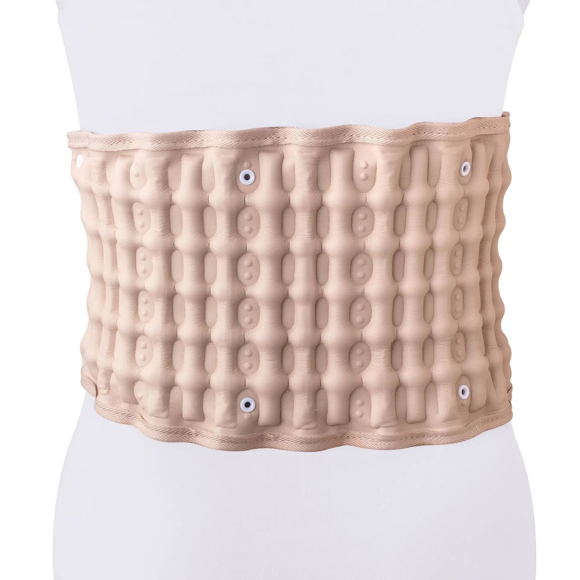 Lumbar Disc Herniation Strain Inflatable Support Belt Lumbar Traction Waist Support Unisex Lumbar Traction Correction Fixed Belt - Soliqlo