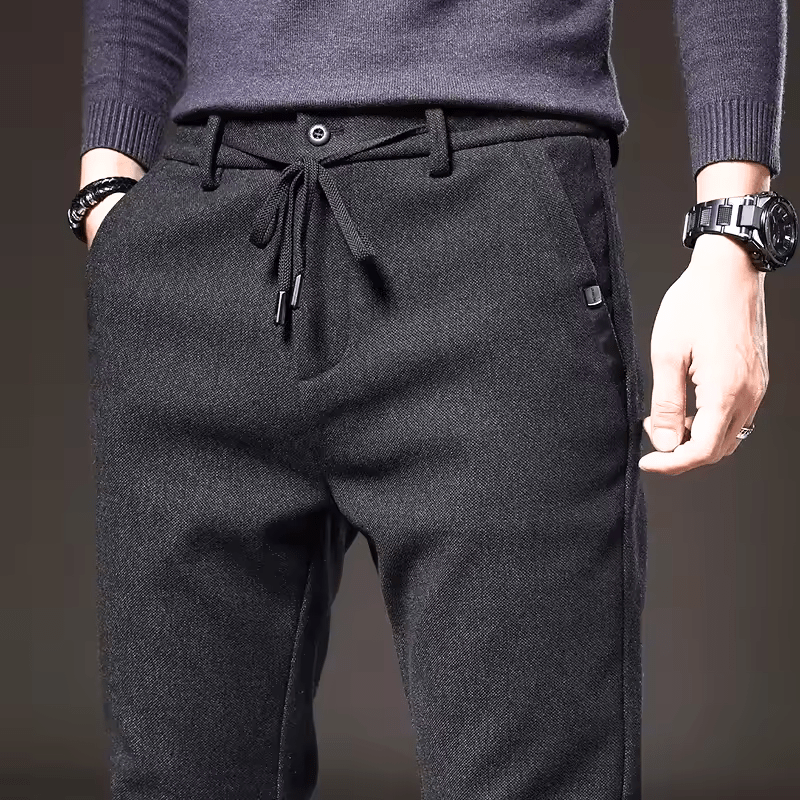 Sharp Fit Pants - Soliqlo