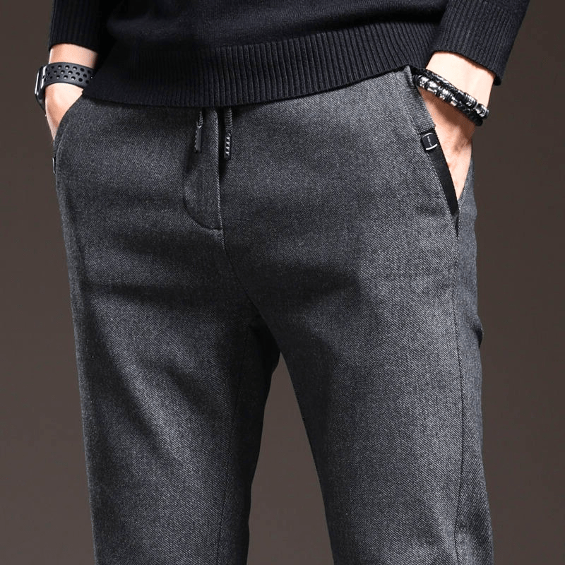 Sharp Fit Pants - Soliqlo