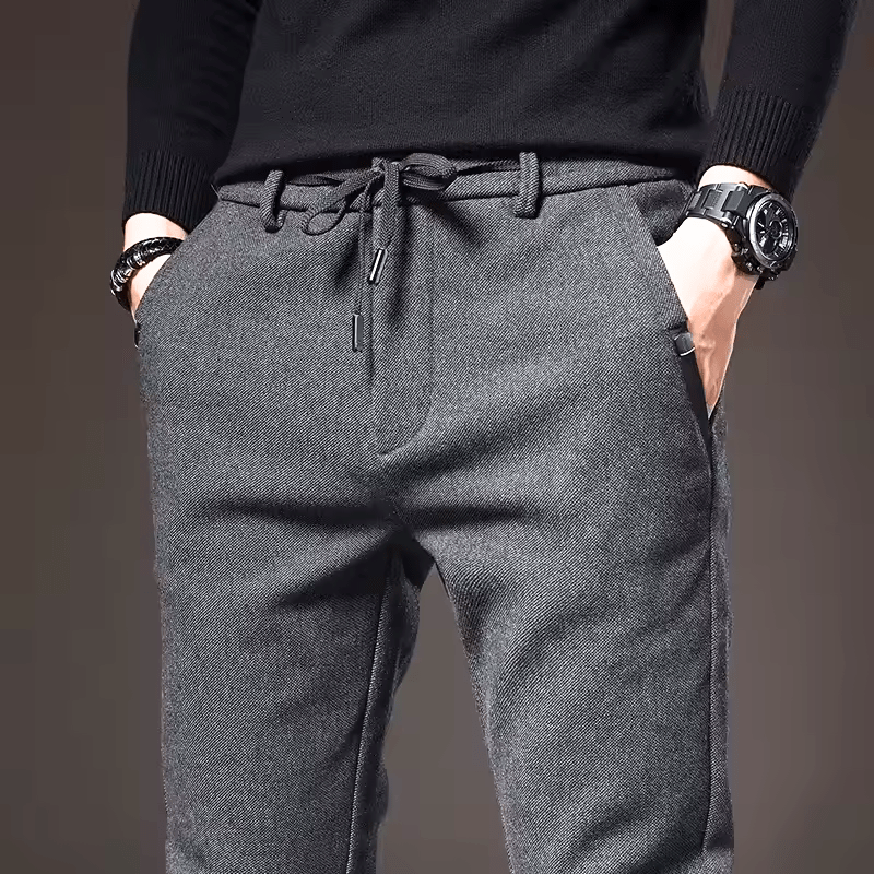 Sharp Fit Pants - Soliqlo