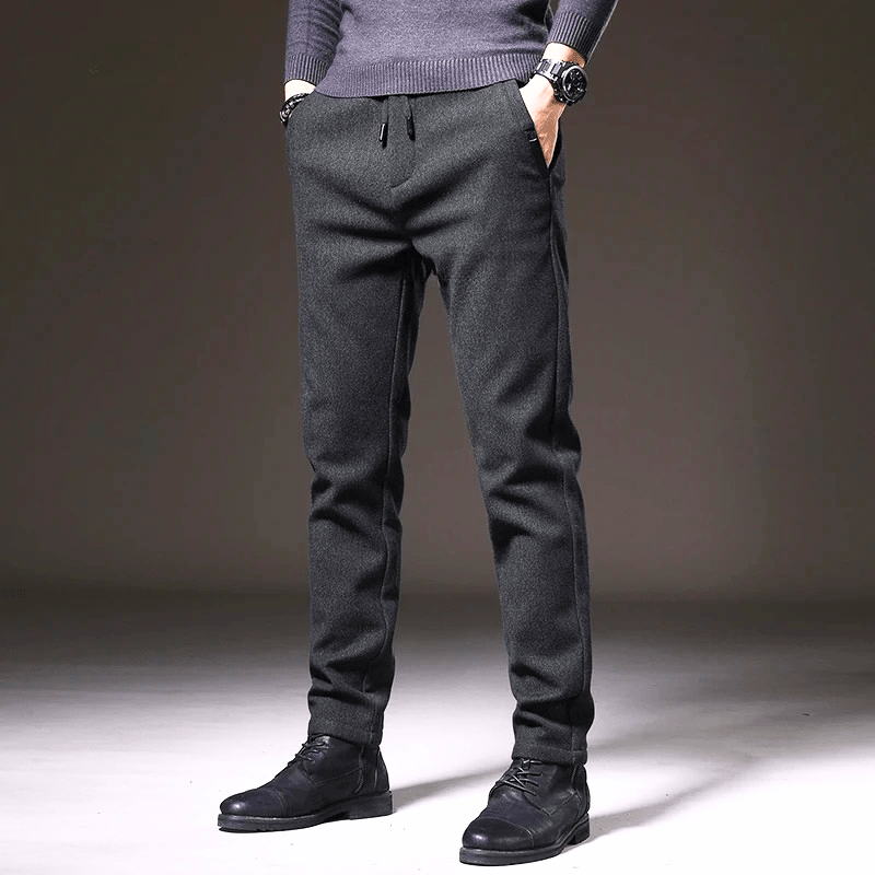 Sharp Fit Pants - Soliqlo