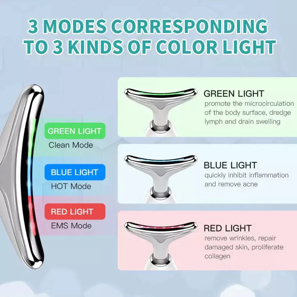 SmoothPro | Appareil de massage facial et cervical anti - rides et lifting - Soliqlo
