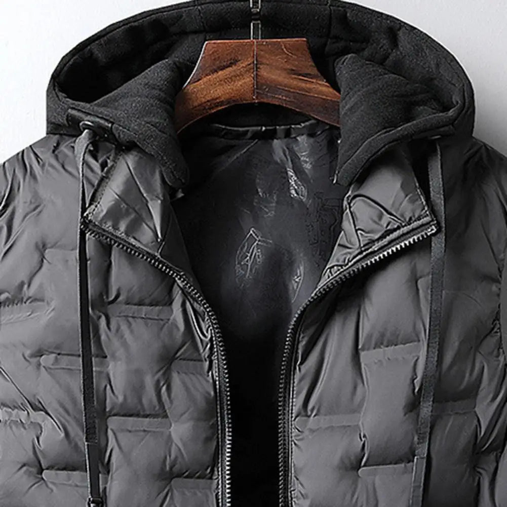 Thermo Vest | Men's Hooded Winter Vests with Detachable Cap - Soliqlo