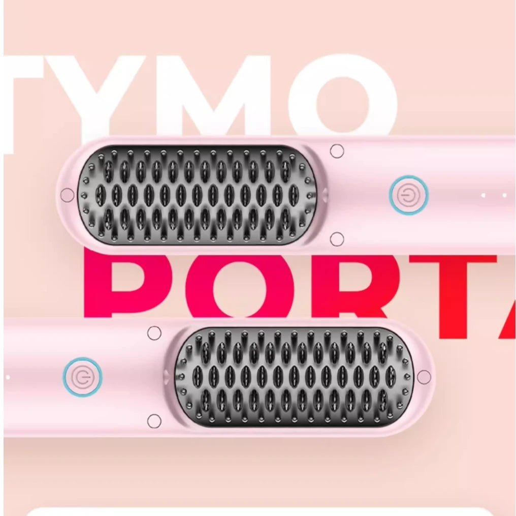 TYMO 4th generation Hair straightener wireless dual purpose anti - ironing fluffy and smooth do not hurt hair - Soliqlo