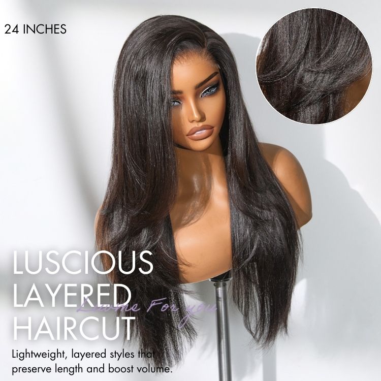 Wig Whisper | Human Hair Wig Pre - Cut Lace - Soliqlo