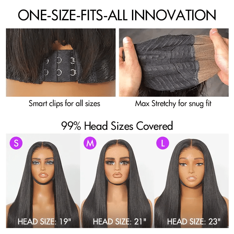 Wig Whisper | Human Hair Wig Pre - Cut Lace - Soliqlo