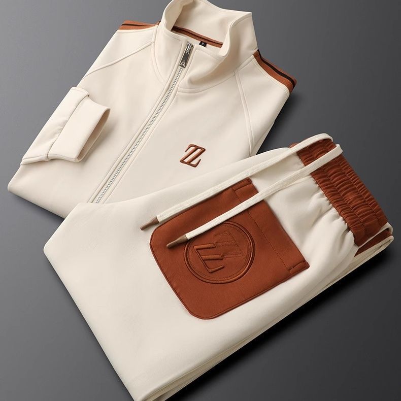 Zava - Men's 2 Piece Tracksuit Set - Soliqlo